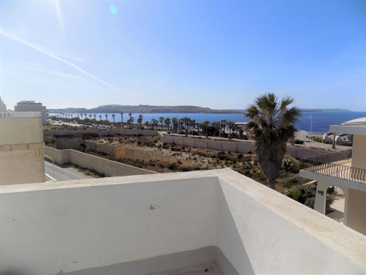 Sunshine Holiday Apartment 8 With Spectacular Seaviews St. Paul's Bay Exterior photo