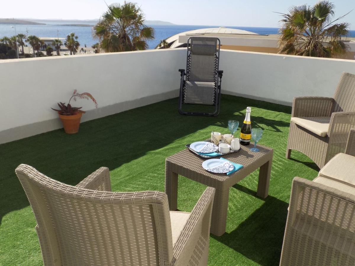 Sunshine Holiday Apartment 8 With Spectacular Seaviews St. Paul's Bay Exterior photo