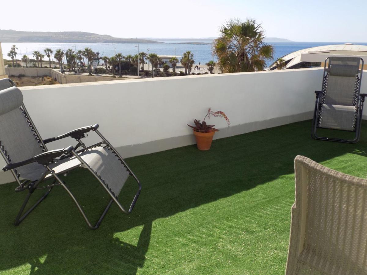 Sunshine Holiday Apartment 8 With Spectacular Seaviews St. Paul's Bay Exterior photo